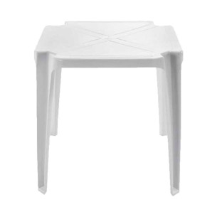 Mesa Quadrada Monobloco Branca