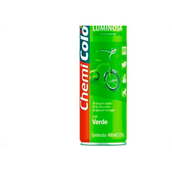 Spray Chemic.Luminosa Verde  400Ml