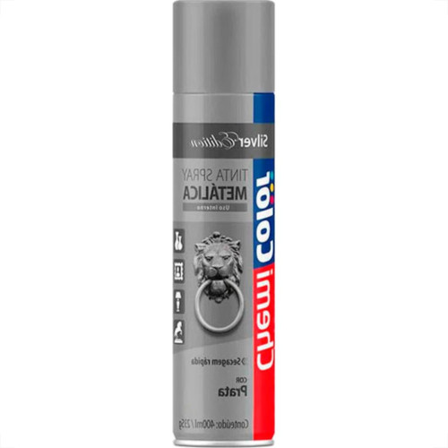 Spray Chemic.Metalico Prata  400Ml