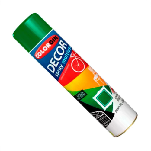 Spray Colorgin Decor Verde Fol-8751