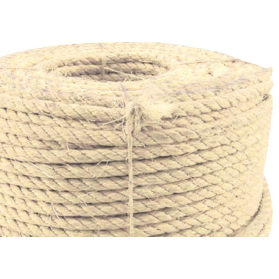 Corda Sisal 10 Mm - 3/8 C/220 Mt