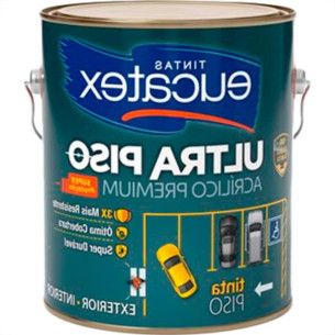 Tinta Eucatex Piso 3,6Lt Cinza