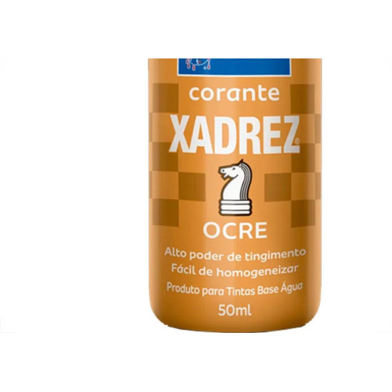 Corante Xadrez Ocre     50 Ml - Kit C/12 PC