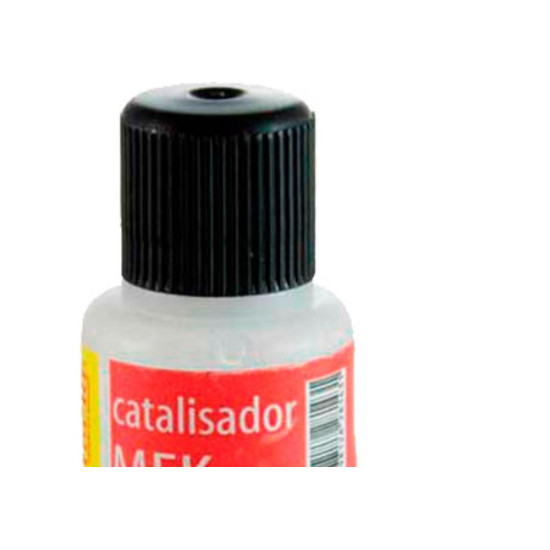 Catalizador P/Massa Plastica - Kit C/25 PC