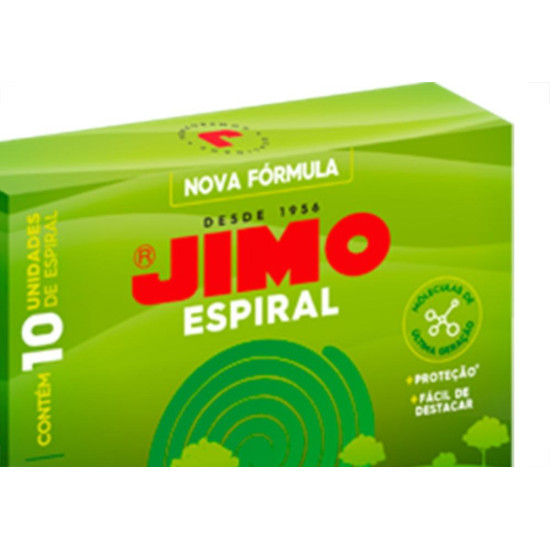 Repelente Insetos Espiral Jimo C/10