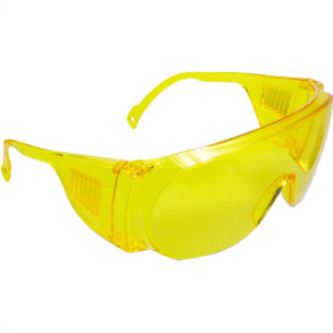 Oculos Protecao Kalip.Panda Amarelo