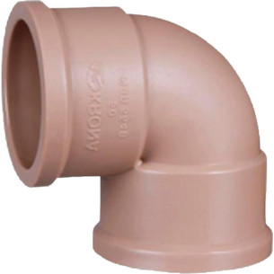 Cotovelo Soldavel PVC Liso Liso Krona 60Mm X 90 - Kit C/10 PC