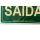 Placa Sinal.15X25 Lum.Saida - Kit C/5 CA