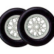 Roda Carrinho Cristal C/2 Pcs