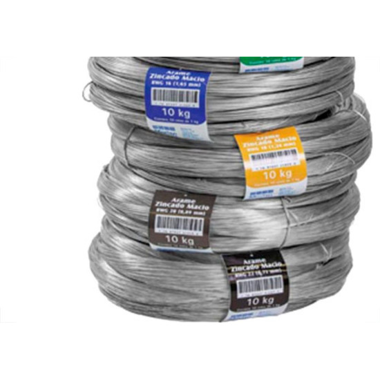 Arame Galvanizado N 12 - Kit C/10 KG