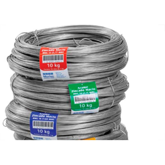 Arame Galvanizado N 12 - Kit C/10 KG