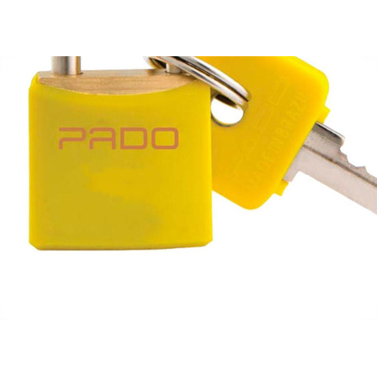 Cadeado Pado Color 25 Amarelo