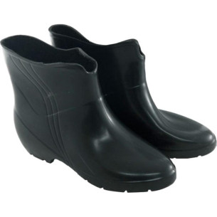 Bota Pvc Preta Femin.Pat Rca 34