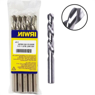 Broca Aco Rapido Irwin 10,0Mm - Kit C/5 PC