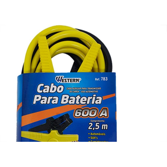 Cabo Fio Bater.Wes.2.50M-Camin/600A